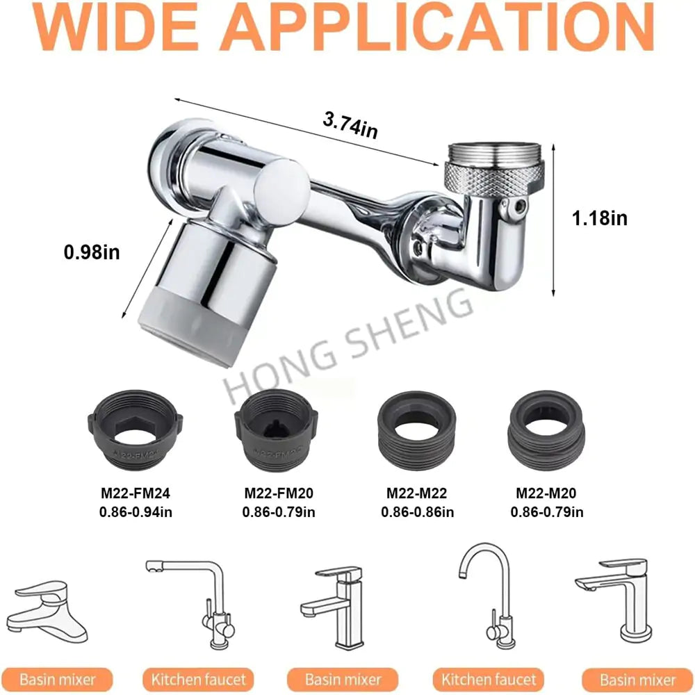 Rotation Faucet Extender