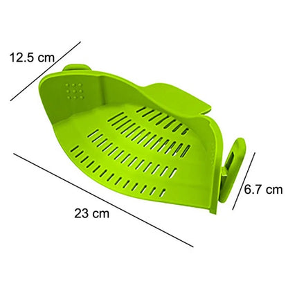 4 Colors Silicone Clip-On Pot Pan