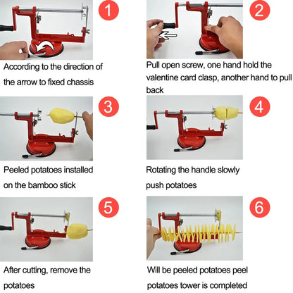 Twisted Manual Vegetable Slicer